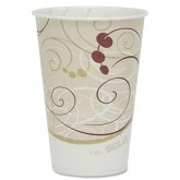Solo R7N-J8000 Symphony 7 Ounce Wax Treated Paper Cold Cup - 2000 Count